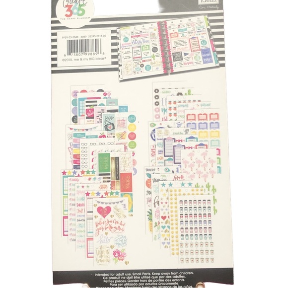 HAPPY PLANNER STICKER BOOKS .. BRAND NEW! - Picture 2 of 3